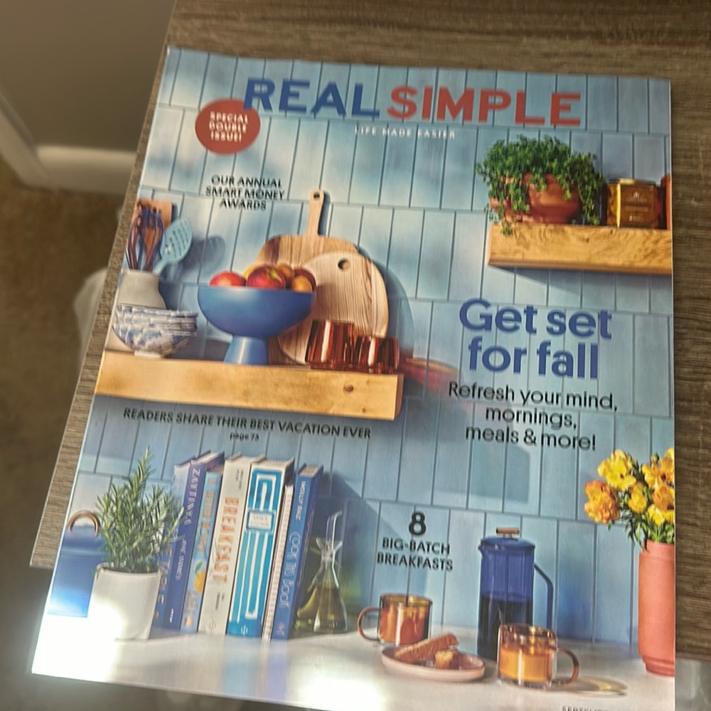 Magazine by real simple